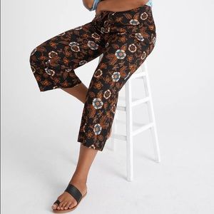 Anthropologie Faria Printed Pants NEW size 6